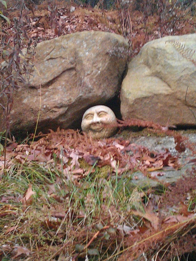 My Happy Garden Spirit. I always thought it looked like Jackie Gleason's Man In The Moon face.